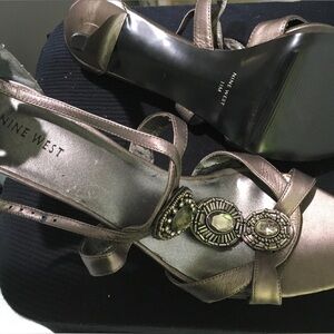 Bronce heeled sandal